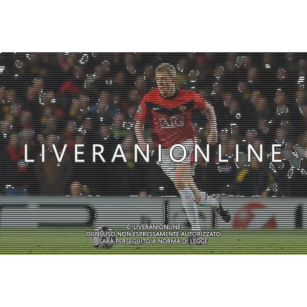 Champions League 2009/2010 Ottavi di Finale Ritorno Manchester - 10.03.2010 Manchester United-Milan Nella Foto:FLETCHER DARREN /Ph.Vitez-Ag. Aldo Liverani