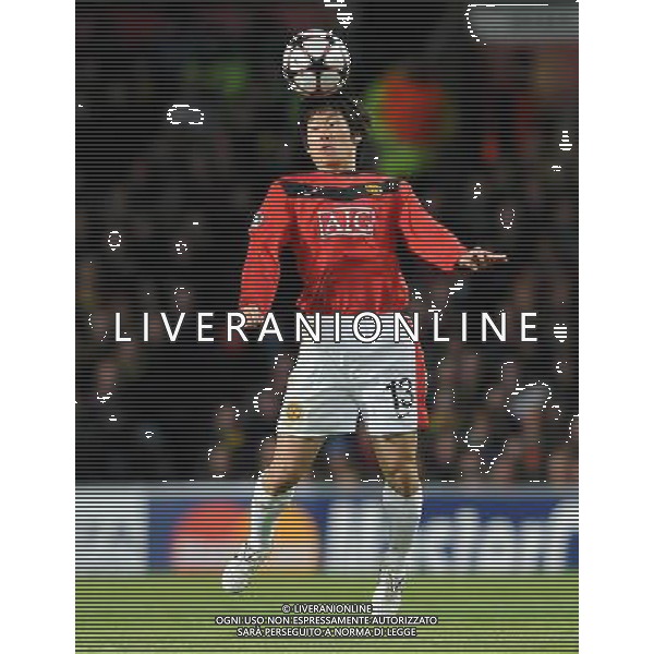 Champions League 2009/2010 Ottavi di Finale Ritorno Manchester - 10.03.2010 Manchester United-Milan Nella Foto:PARK JI-SUNG /Ph.Vitez-Ag. Aldo Liverani