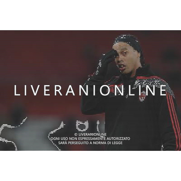 Champions League 2009/2010 Ottavi di Finale Ritorno Manchester - 10.03.2010 Manchester United-Milan Nella Foto:RONALDINHO /Ph.Vitez-Ag. Aldo Liverani