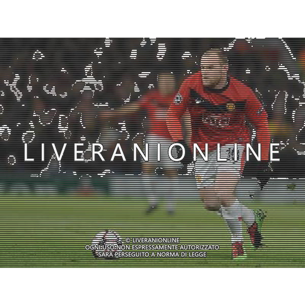 Champions League 2009/2010 Ottavi di Finale Ritorno Manchester - 10.03.2010 Manchester United-Milan Nella Foto:ROONEY WAYNE /Ph.Vitez-Ag. Aldo Liverani