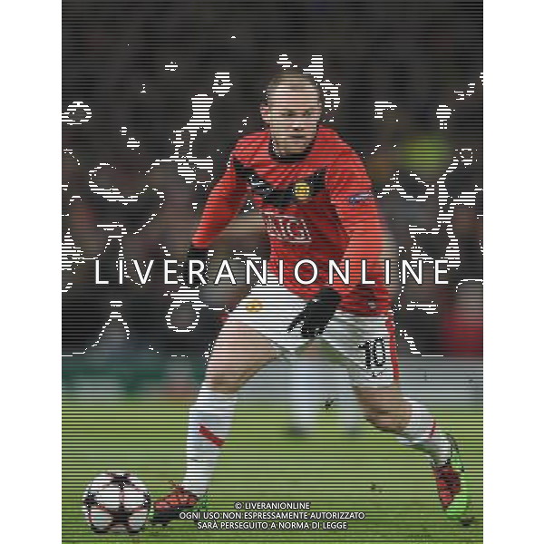Champions League 2009/2010 Ottavi di Finale Ritorno Manchester - 10.03.2010 Manchester United-Milan Nella Foto:ROONEY WAYNE /Ph.Vitez-Ag. Aldo Liverani
