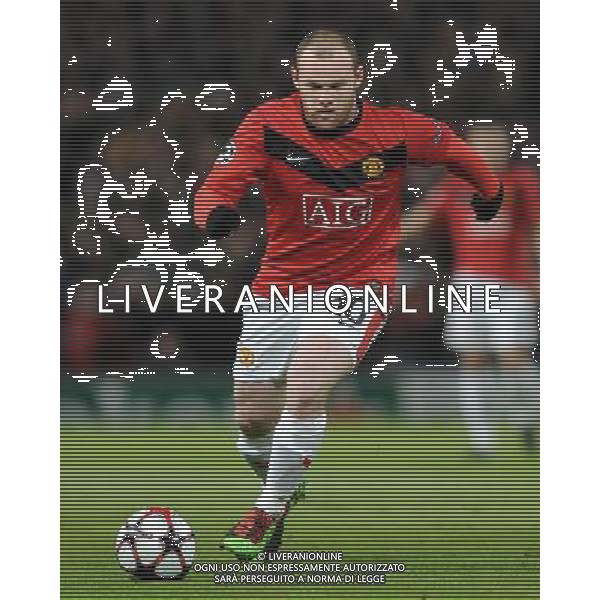 Champions League 2009/2010 Ottavi di Finale Ritorno Manchester - 10.03.2010 Manchester United-Milan Nella Foto:ROONEY WAYNE /Ph.Vitez-Ag. Aldo Liverani