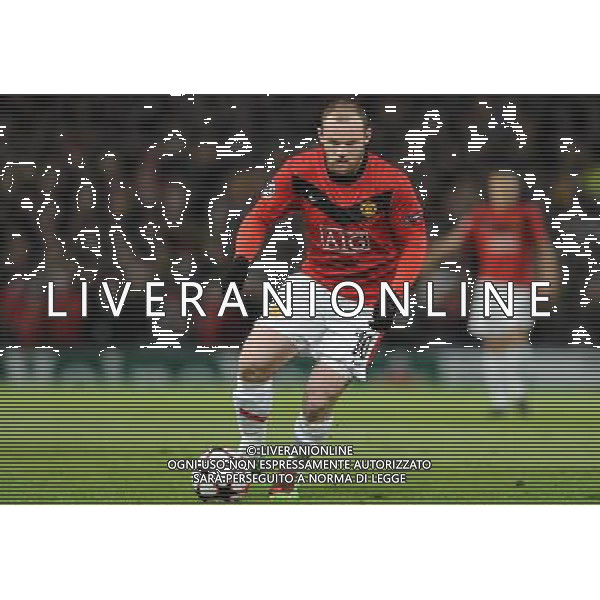 Champions League 2009/2010 Ottavi di Finale Ritorno Manchester - 10.03.2010 Manchester United-Milan Nella Foto:ROONEY WAYNE /Ph.Vitez-Ag. Aldo Liverani