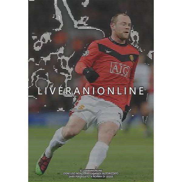 Champions League 2009/2010 Ottavi di Finale Ritorno Manchester - 10.03.2010 Manchester United-Milan Nella Foto:ROONEY WAYNE /Ph.Vitez-Ag. Aldo Liverani
