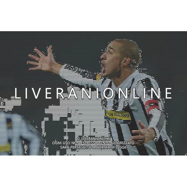 11-03-2009 Torino Sport-Calcio Juventus Fulham Europa League 2009/2010 Nella foto: l\'Esultanza dopo il gol di David Trezeguet ©falzone/ALDO LIVERANI 