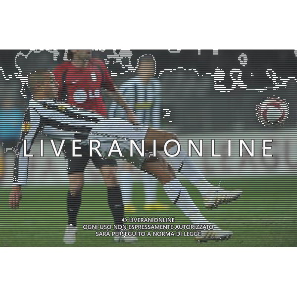11-03-2009 Torino Sport-Calcio Juventus Fulham Europa League 2009/2010 Nella foto: il gol di David Trezeguet ©falzone/ALDO LIVERANI 