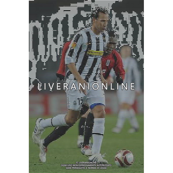 11-03-2009 Torino Sport-Calcio Juventus Fulham Europa League 2009/2010 Nella foto:Jonathan Zebina e Dickson Etuhu ©falzone/ALDO LIVERANI 