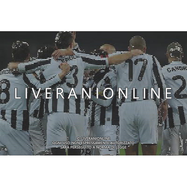11-03-2009 Torino Sport-Calcio Juventus Fulham Europa League 2009/2010 Nella foto: l\'esultanza di Nicola Legrottaglie dopo il gol ©falzone/ALDO LIVERANI 