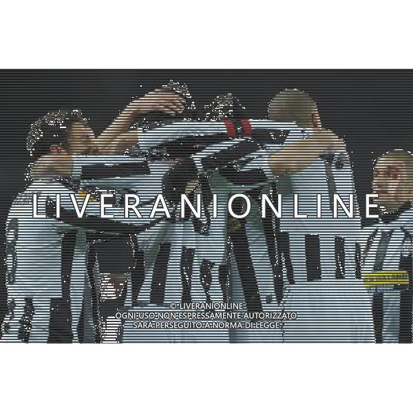 11-03-2009 Torino Sport-Calcio Juventus Fulham Europa League 2009/2010 Nella foto: l\'esultanza di Nicola Legrottaglie dopo il gol ©falzone/ALDO LIVERANI 