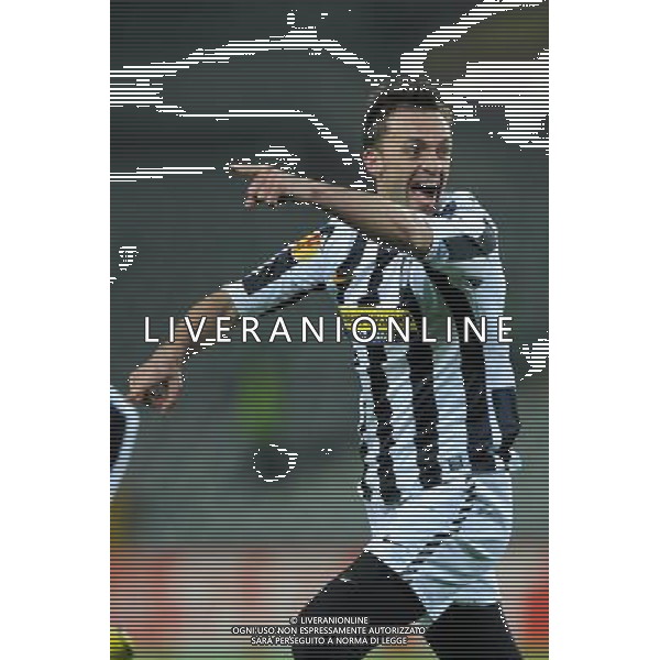 11-03-2009 Torino Sport-Calcio Juventus Fulham Europa League 2009/2010 Nella foto: l\'esultanza di Nicola Legrottaglie dopo il gol ©falzone/ALDO LIVERANI 