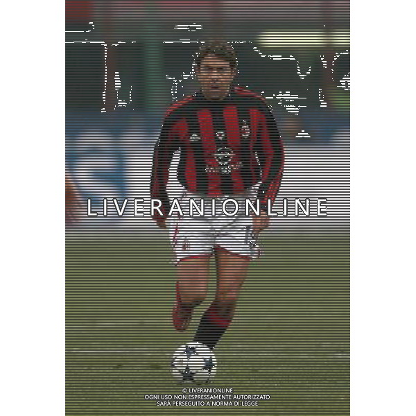 Milano 14/01/2004 coppa italia TIM CUP 2003/04 milan-roma 2:1 nella foto costacurta alessandro ph marco luzzani/ag aldo liverani s.a.s.