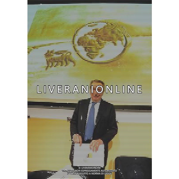 SAN DONATO MILANESE (MI) 12/3/2010 ENI PRESENTAZIONE ALLA STAMPA DEL PIANO STRATEGICO 2010-2013 NELLA FOTO ROBERTO POLI ( PRESIDENTE ENI) FOTO ROMANO/AG ALDO LIVERANI