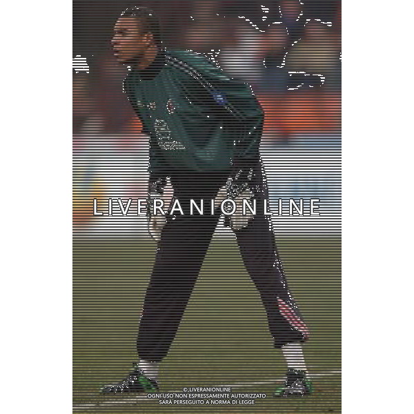 Milano 14/01/2004 coppa italia TIM CUP 2003/04 milan-roma 2:1 nella foto dida nelson ph marco luzzani/ag aldo liverani s.a.s.