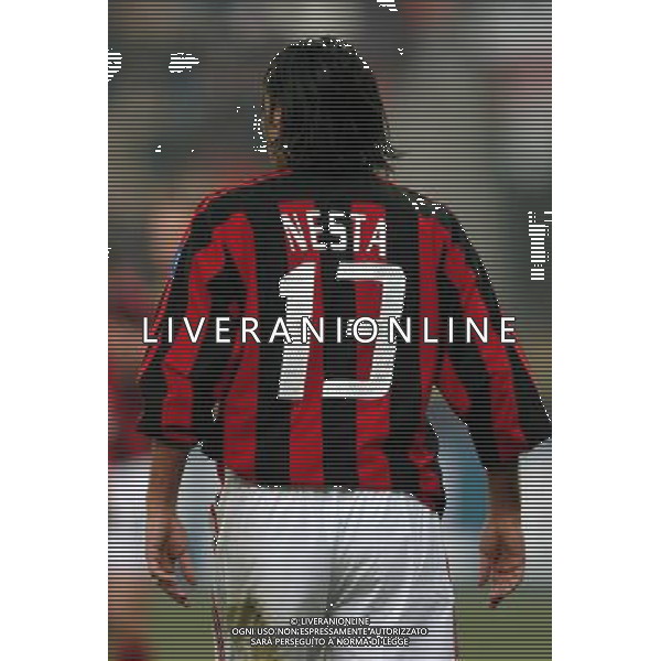 Milano 14/01/2004 coppa italia TIM CUP 2003/04 milan-roma 2:1 nella foto nesta alessandro ph marco luzzani/ag aldo liverani s.a.s.