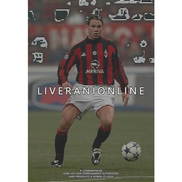 Milano 14/01/2004 coppa italia TIM CUP 2003/04 milan-roma 2:1 nella foto redondo fernando ph marco luzzani/ag aldo liverani s.a.s.