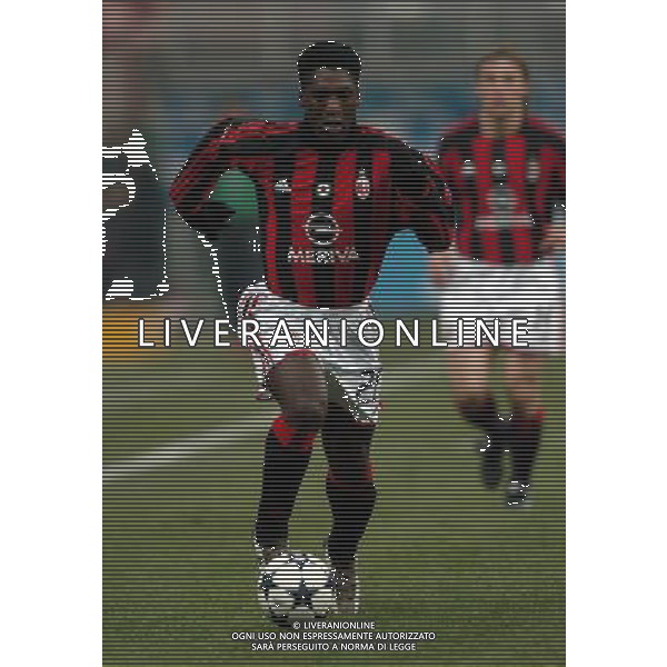 Milano 14/01/2004 coppa italia TIM CUP 2003/04 milan-roma 2:1 nella foto seedorf clarence ph marco luzzani/ag aldo liverani s.a.s.