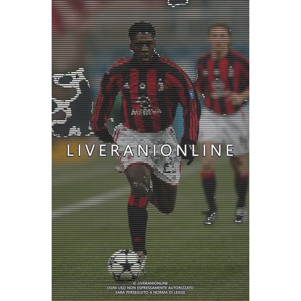 Milano 14/01/2004 coppa italia TIM CUP 2003/04 milan-roma 2:1 nella foto seedorf clarence ph marco luzzani/ag aldo liverani s.a.s.