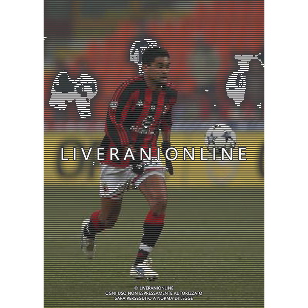 Milano 14/01/2004 coppa italia TIM CUP 2003/04 milan-roma 2:1 nella foto serginho ph marco luzzani/ag aldo liverani s.a.s.