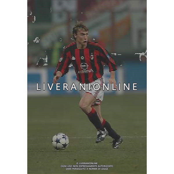 Milano 14/01/2004 coppa italia TIM CUP 2003/04 milan-roma 2:1 nella foto simic dario ph marco luzzani/ag aldo liverani s.a.s.