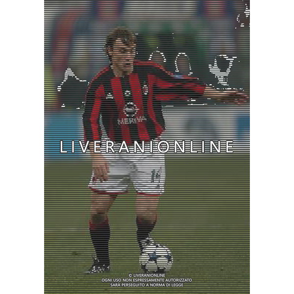 Milano 14/01/2004 coppa italia TIM CUP 2003/04 milan-roma 2:1 nella foto simic dario ph marco luzzani/ag aldo liverani s.a.s.