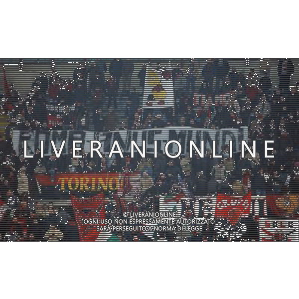 Milano 14/01/2004 coppa italia TIM CUP 2003/04 milan-roma 2:1 nella foto striscione milan ph marco luzzani/ag aldo liverani s.a.s.