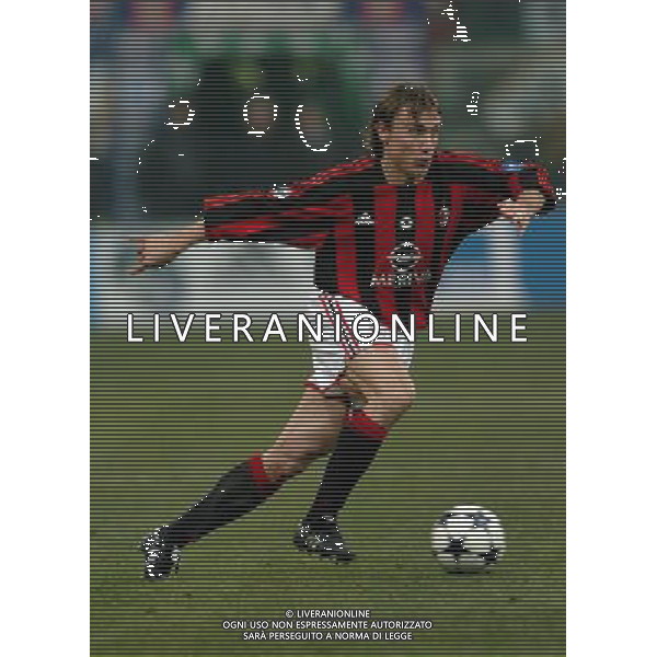 Milano 14/01/2004 coppa italia TIM CUP 2003/04 milan-roma 2:1 nella foto simic dario ph marco luzzani/ag aldo liverani s.a.s.