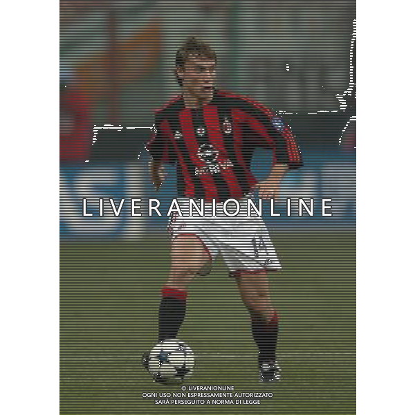 Milano 14/01/2004 coppa italia TIM CUP 2003/04 milan-roma 2:1 nella foto simic dario ph marco luzzani/ag aldo liverani s.a.s.
