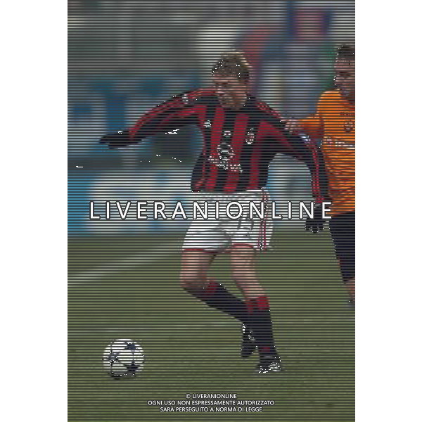 Milano 14/01/2004 coppa italia TIM CUP 2003/04 milan-roma 2:1 nella foto tomasson jon dahl ph marco luzzani/ag aldo liverani s.a.s.