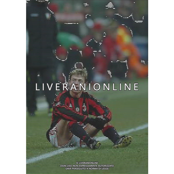 Milano 14/01/2004 coppa italia TIM CUP 2003/04 milan-roma 2:1 nella foto tomasson jon dahl ph marco luzzani/ag aldo liverani s.a.s.