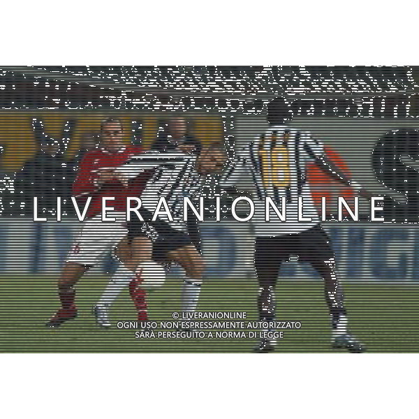 PERUGIA 15/01/2004 COPPA ITALIA TIM 2003-2004 QUARTI DI ANDATA PERUGIA - JUVENTUS NELLA FOTO:di vaio* FOTO 1905/ROBERTO SETTONCE/ALDO LIVERANI S.A.S.