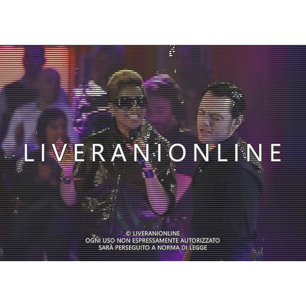 TRASMISSIONE TV: \' QUELLI CHE IL CALCIO\' nella foto: Mary J. BLIGE - Tiziano FERRO © Antonio Sorano - Ag. Aldo Liverani sas