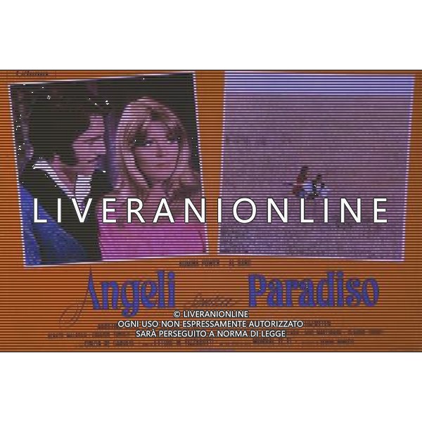 FILM\'ANGELI SENZA PARADISO\' NELLA FOTO LOCANDINA AG ALDO LIVERANI