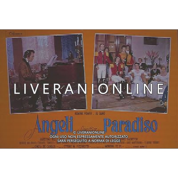 FILM\'ANGELI SENZA PARADISO\' NELLA FOTO LOCANDINA AG ALDO LIVERANI