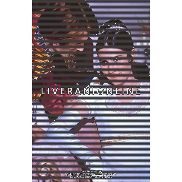 FILM\'ANGELI SENZA PARADISO\' NELLA FOTO ROMINA POWER AG ALDO LIVERANI