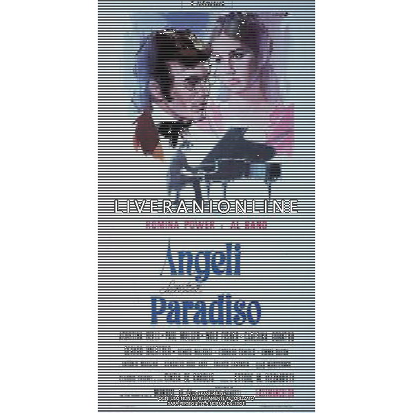 FILM\'ANGELI SENZA PARADISO\' NELLA FOTO LOCANDINA AG ALDO LIVERANI