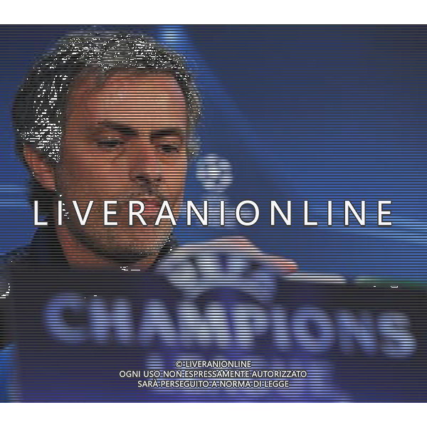 Champions League 2009/2010 Ottavi di Finale Ritorno Londra - 15.03.2010 Conferenza Stampa Inter Nella Foto: JOSE\' MOURINHO /Ph.Vitez-Ag. Aldo Liverani
