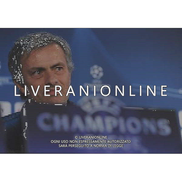 Champions League 2009/2010 Ottavi di Finale Ritorno Londra - 15.03.2010 Conferenza Stampa Inter Nella Foto: JOSE\' MOURINHO /Ph.Vitez-Ag. Aldo Liverani