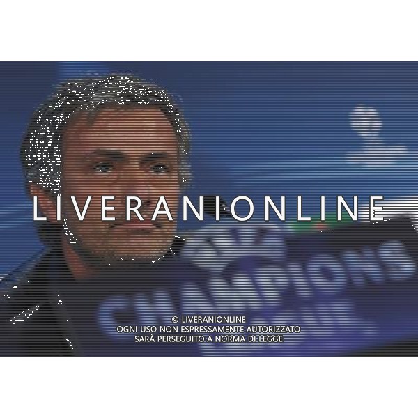 Champions League 2009/2010 Ottavi di Finale Ritorno Londra - 15.03.2010 Conferenza Stampa Inter Nella Foto:JOSE\' MOURINHO /Ph.Vitez-Ag. Aldo Liverani