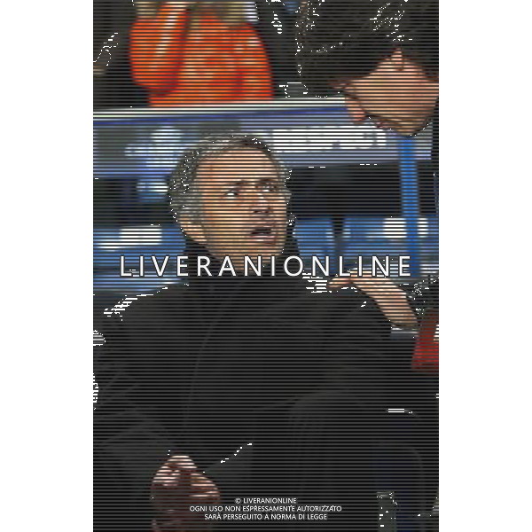 CHELSEA - INTER OTTAVI DI RITORNO DI CHAMPIONS LEAGUE LONDRA 16/02/2010 Inter Milan Manager, Jose Mourinho, Chelsea v Inter Milan, UEFA Champions League, Stamford Bridge Picture by Marc Atkins © IPS/Agenzia Aldo Liverani Sas - ITALY ONLY -