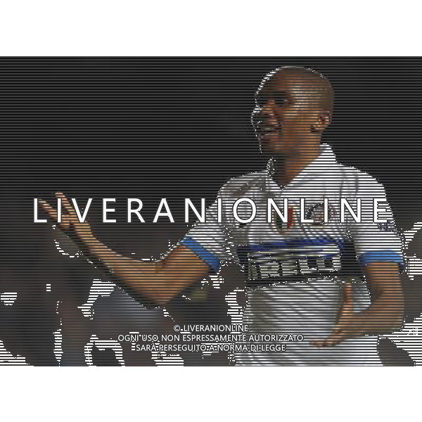 Champions League 2009/2010 Ottavi di Finale Ritorno Londra - 16.03.2010 Chelsea-Inter Nella Foto: ESULTANZA DOPO IL GOL DI SAMUEL ETO\'O DEL 0-1 /Ph.Vitez-Ag. Aldo Liverani