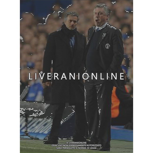 Champions League 2009/2010 Ottavi di Finale Ritorno Londra - 16.03.2010 Chelsea-Inter Nella Foto:ANCELOTTI CARLO /Ph.Vitez-Ag. Aldo Liverani