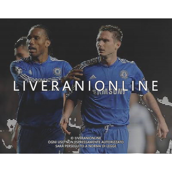 Champions League 2009/2010 Ottavi di Finale Ritorno Londra - 16.03.2010 Chelsea-Inter Nella Foto:DROGBA DIDIER-LAMPARD FRANCK /Ph.Vitez-Ag. Aldo Liverani