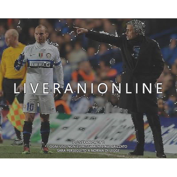 Champions League 2009/2010 Ottavi di Finale Ritorno Londra - 16.03.2010 Chelsea-Inter Nella Foto:MOURINHO JOSE\'-SNEIJDER WESLEY /Ph.Vitez-Ag. Aldo Liverani