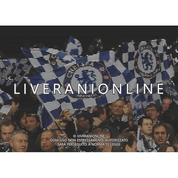 Champions League 2009/2010 Ottavi di Finale Ritorno Londra - 16.03.2010 Chelsea-Inter Nella Foto:TIFOSI CHELSEA /Ph.Vitez-Ag. Aldo Liverani