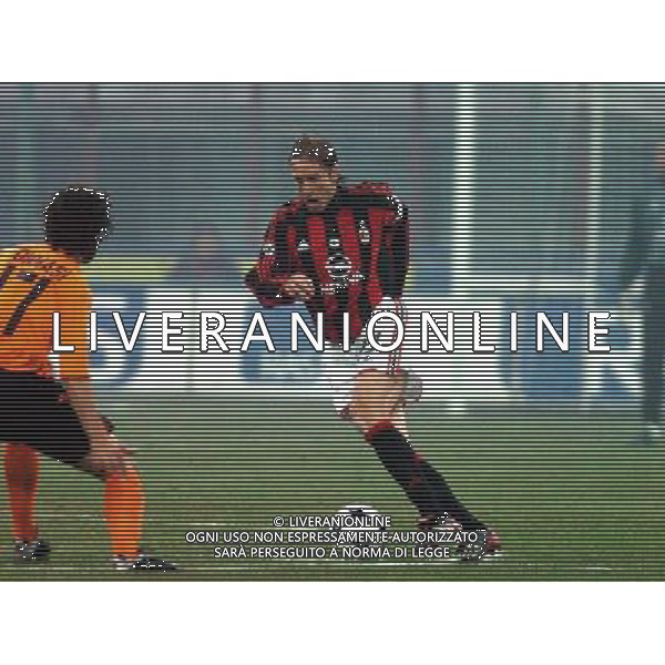 MILANO 14/01/04 COPPA ITALIA TIM 2003/04 MILAN-LAZIO nella foto ambrosini massimo* ph gigi arcaini/ag.aldo liverani