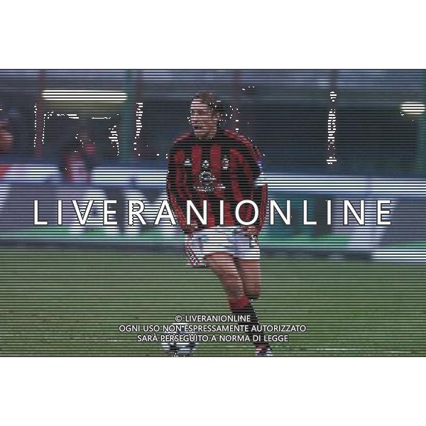 MILANO 14/01/04 COPPA ITALIA TIM 2003/04 MILAN-LAZIO nella foto ambrosini massimo* ph gigi arcaini/ag.aldo liverani