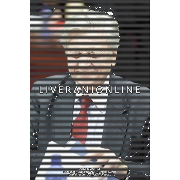 European Central Bank (ECB) President Jean-Claude Trichet at the start an European finance ministers meeting at the European council headquarters in Brussels, Belgium on 2010-03-16 © by Wiktor Dabkowski /Agenzia Aldo Liverani Sas - ITALY ONLY - BRUXELLES: CONSIGLIO DEI MINISTRI EUROPEI