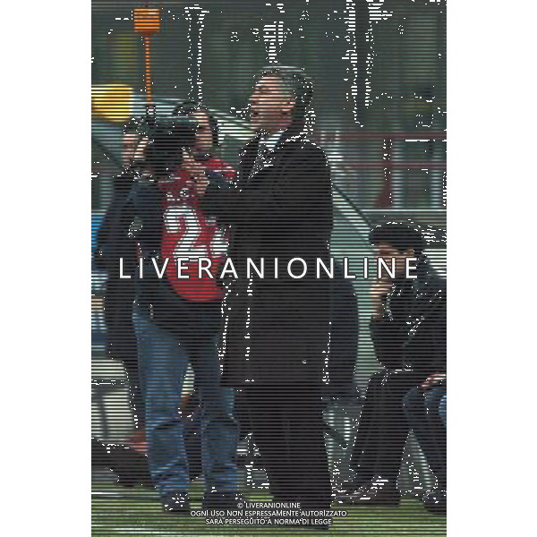 MILANO 14/01/04 COPPA ITALIA TIM 2003/04 MILAN-LAZIO nella foto ancelotti carlo* ph gigi arcaini/ag.aldo liverani