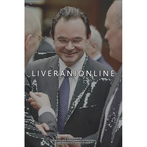 Greek finance Minister George Papakonstantinou at the start an European finance ministers meeting at the European council headquarters in Brussels, Belgium on 2010-03-16 © by Wiktor Dabkowski /Agenzia Aldo Liverani Sas - ITALY ONLY - BRUXELLES: CONSIGLIO DEI MINISTRI EUROPEI