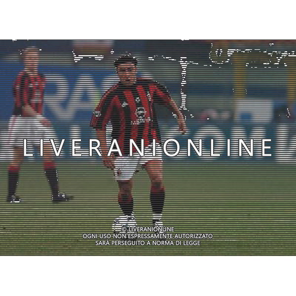MILANO 14/01/04 COPPA ITALIA TIM 2003/04 MILAN-LAZIO nella foto brocchi cristian* ph gigi arcaini/ag.aldo liverani